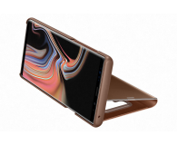 Etui Clear View Standing Cover do Samsung Galaxy Note 9 brązowe - 441239 - zdjęcie 7